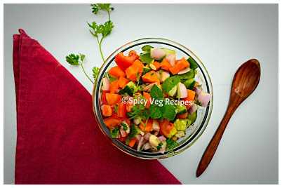 Basic Chopped Salad| Chopped Salad |simple Salad |easy Salad | Spicy Veg Recipes