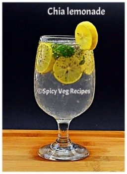 Chia Lemonade | Spicy Veg Recipes