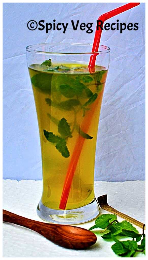 Matcha Lemonade| Matcha Green Tea Lemonade | Spicy Veg Recipes