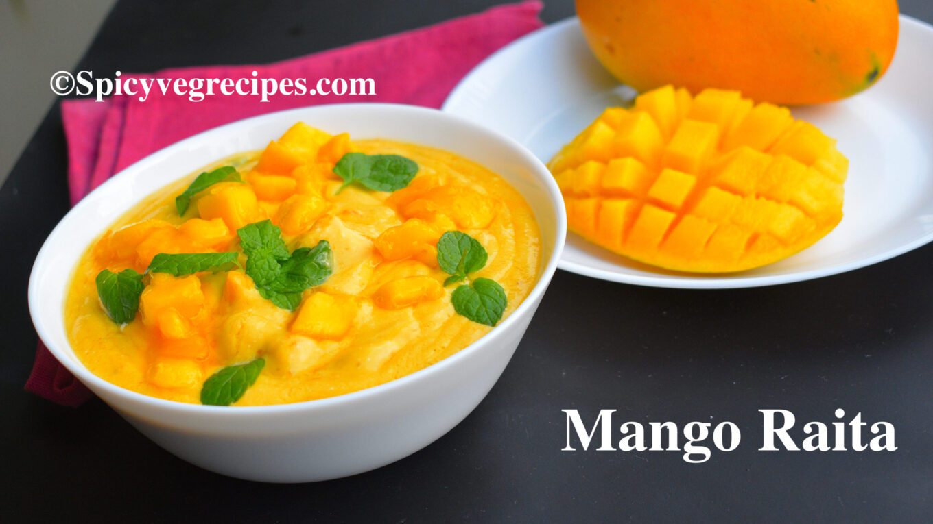Mango Raita Recipe | How to make Mango Raita