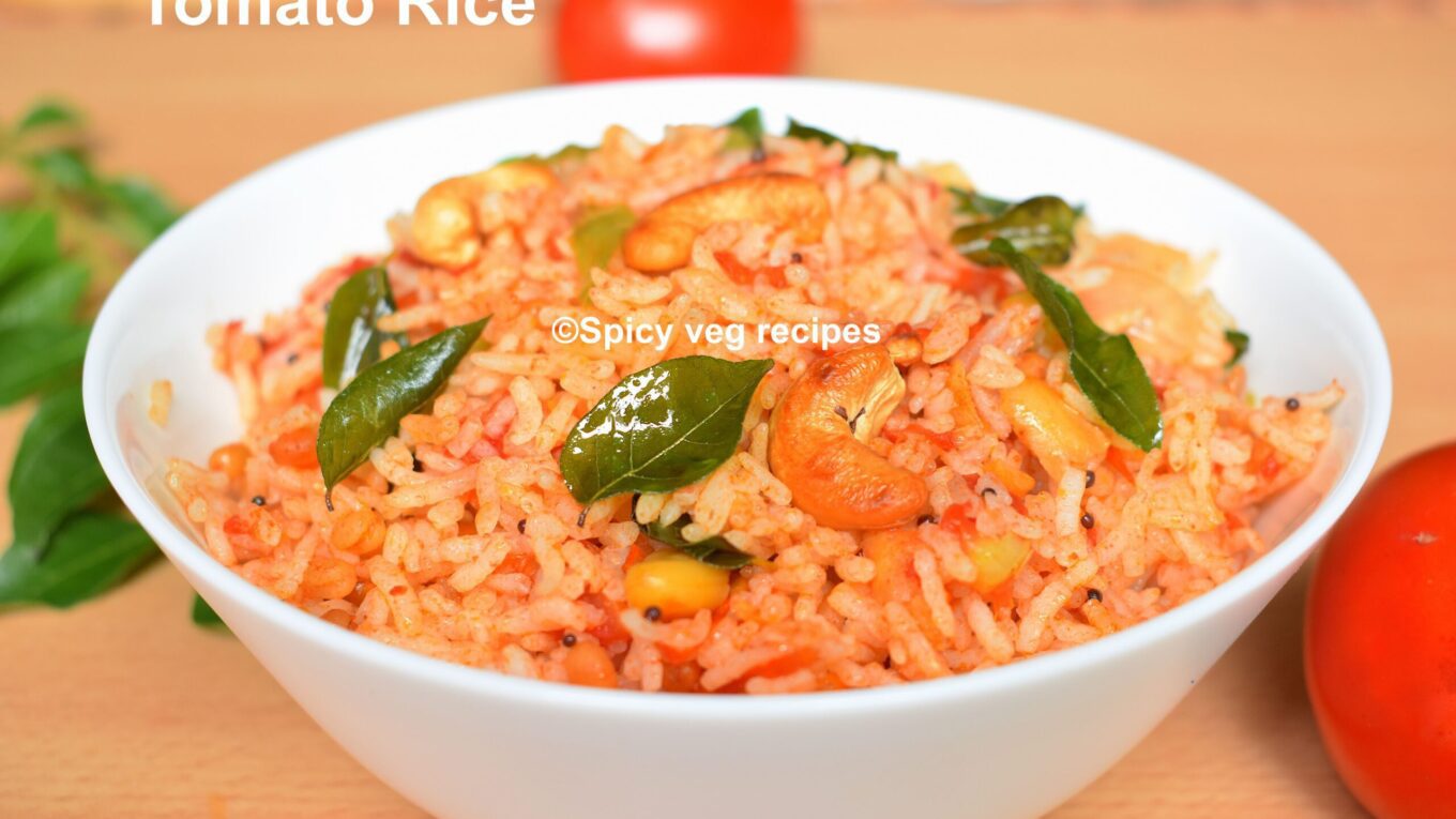 Tomato Rice Recipe| How to make Thakkali Sadam