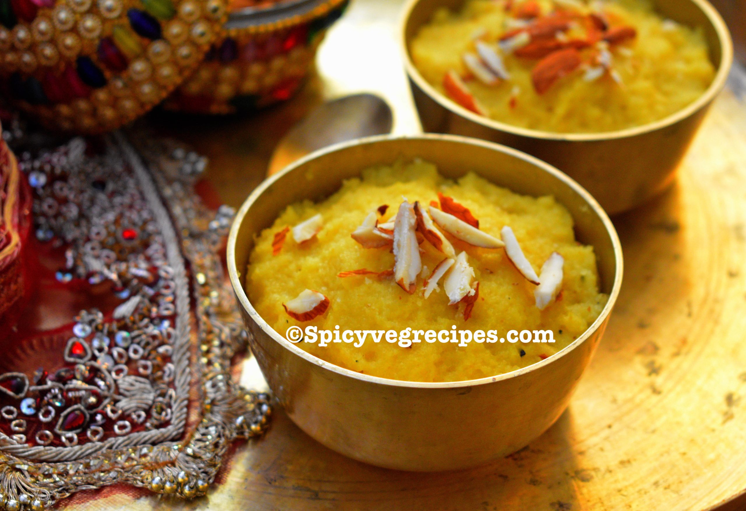 Mango Sheera (Mango Halwa) recipe- Spicy Veg Recipes