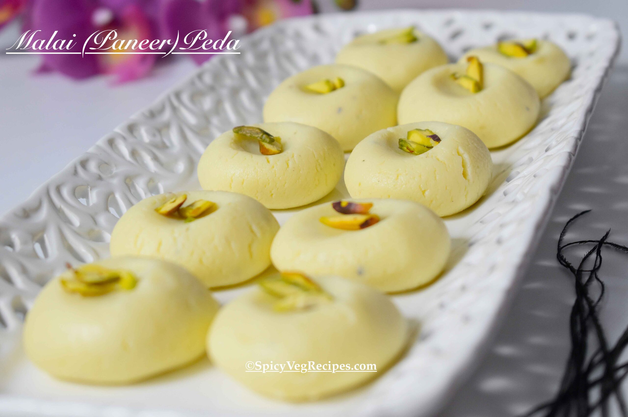 Peda recipe | Paneer Peda Recipe | How to make Malai Peda