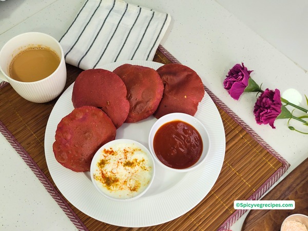 Beetroot Puri Recipe | Healthy Chukandar Ki Poori