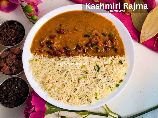 Kashmiri Rajma Recipe (Jammu Style) | how to make Rajma Masala