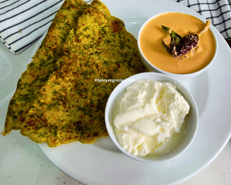 Spinach Chilla Recipe | Palak ka cheela