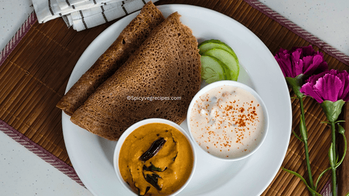 Instant Ragi Dosa Recipe – Healthy & Crispy Finger Millet Dosa